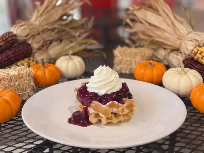 Blueberry Waffles