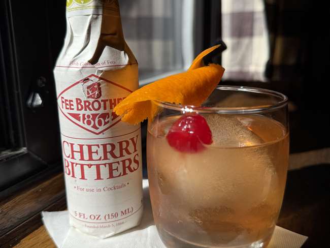 Cherry Berry Old Fashioned