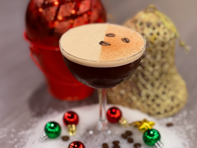Gingerbread Espresso Martini 