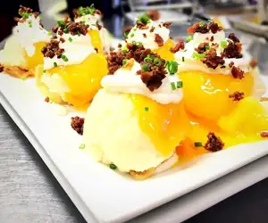 Mashed Potato Wontons