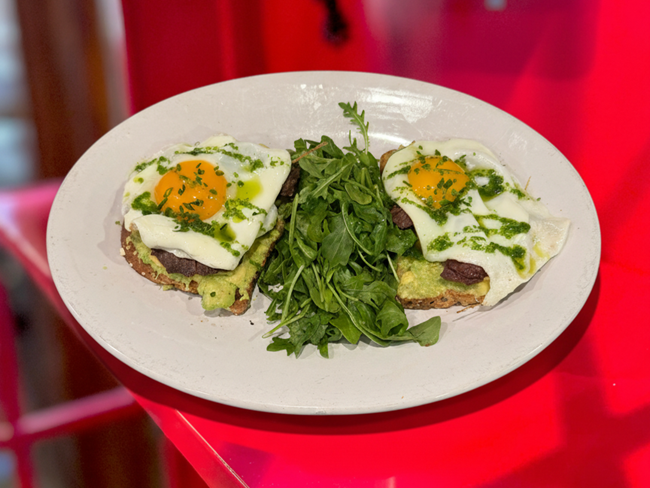 Skirt Steak Breakfast Avocado Toast